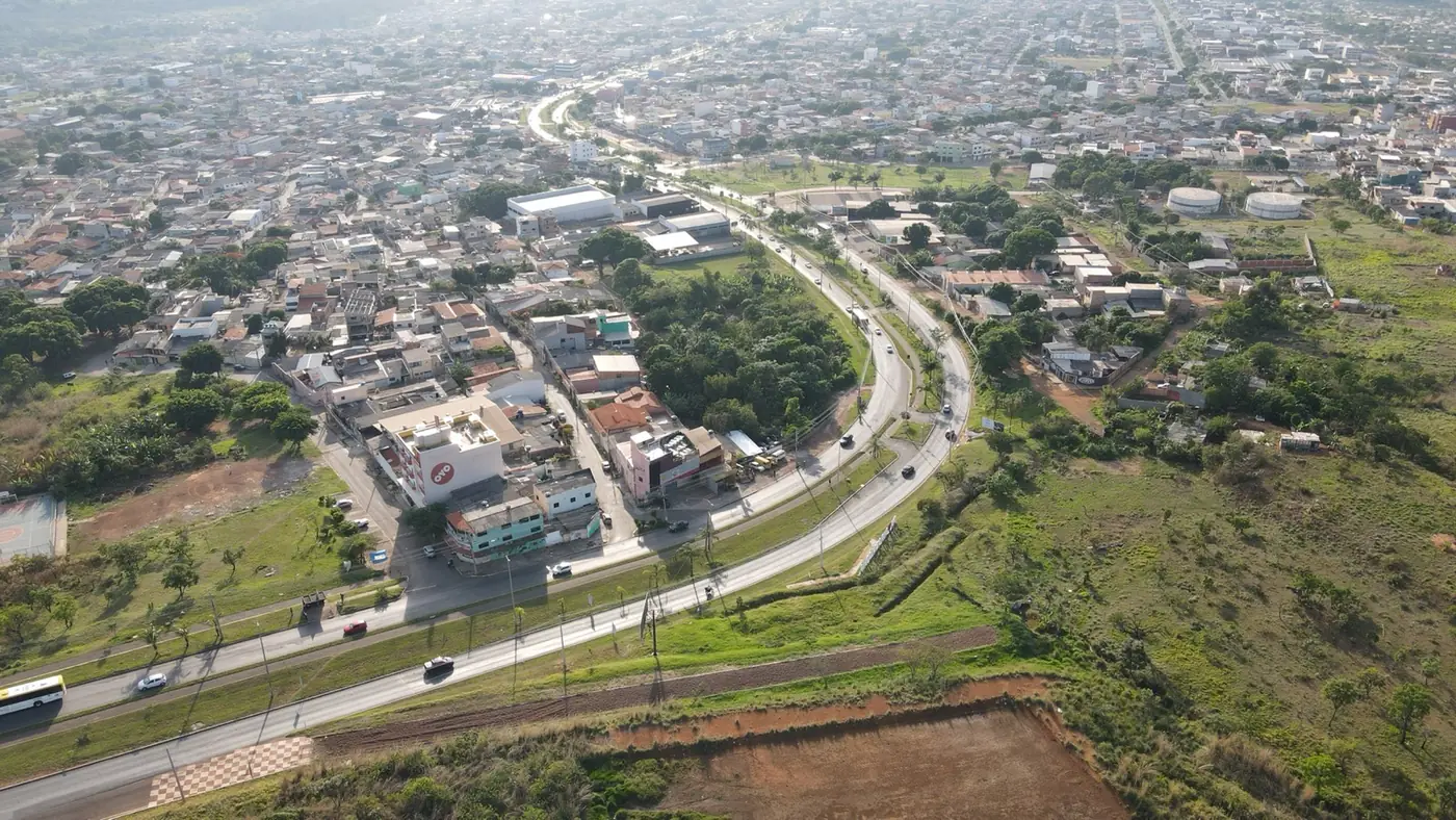 Vista aérea de São Sebastião
