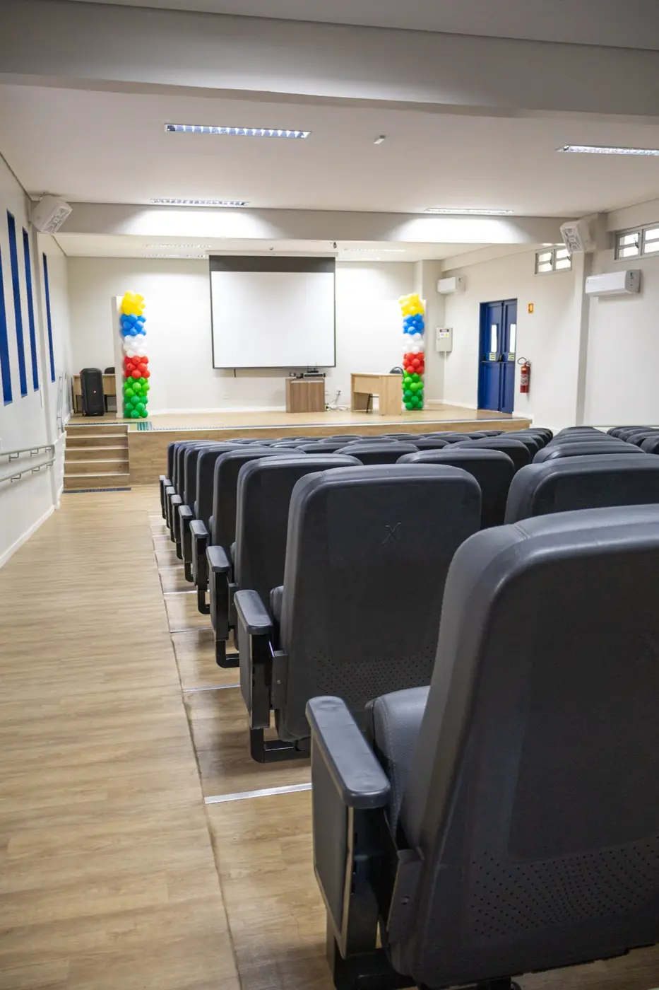 Auditório novo da Escola Classe Jardins Mangueiral